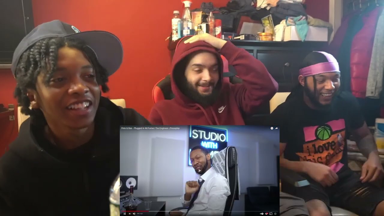 THE FLOW IS ASTONISHING 🤯💯 | AMERICANS REACT TO PETE & BAS - PLUGGED IN W/FUMEZ THE ENGINEER