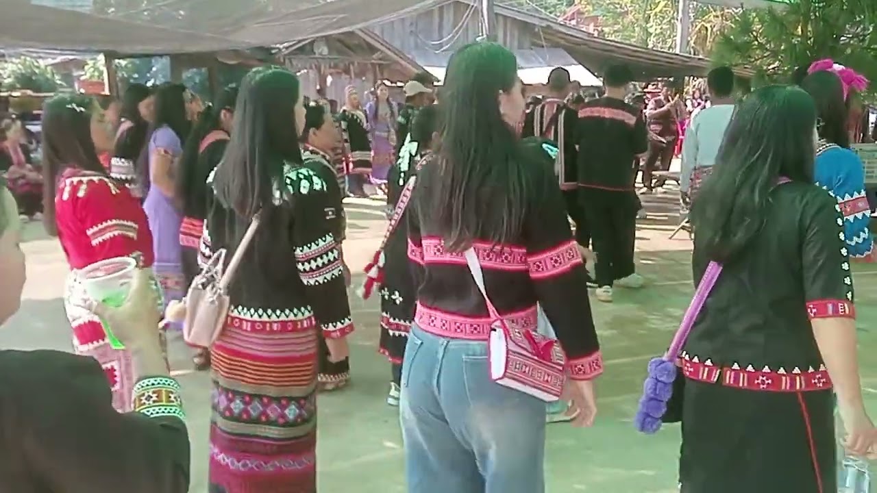 Lahu cultural dance (Chiang Rai, 3th January 2026).