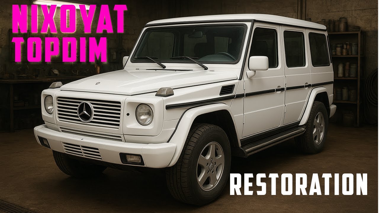 Uzoq Kutilga Moshina Mersedes Benz G-Wagen Restavratsiya /  Mersedes Benz G-Wagen FULL Restaration