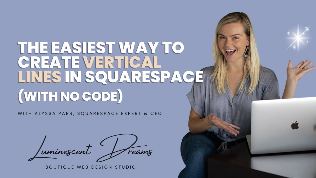 The Easiest Way to Create Vertical Lines in Squarespace (With No Code)