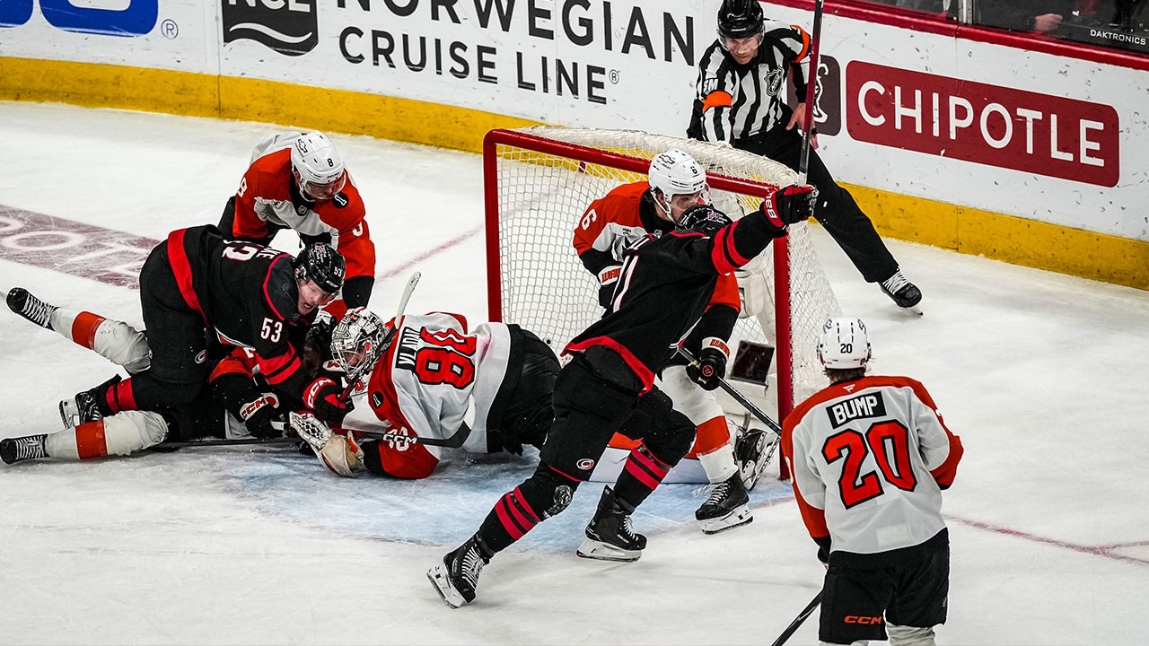 TAYLOR HALL wins Game 2 in OVERTIME!!
