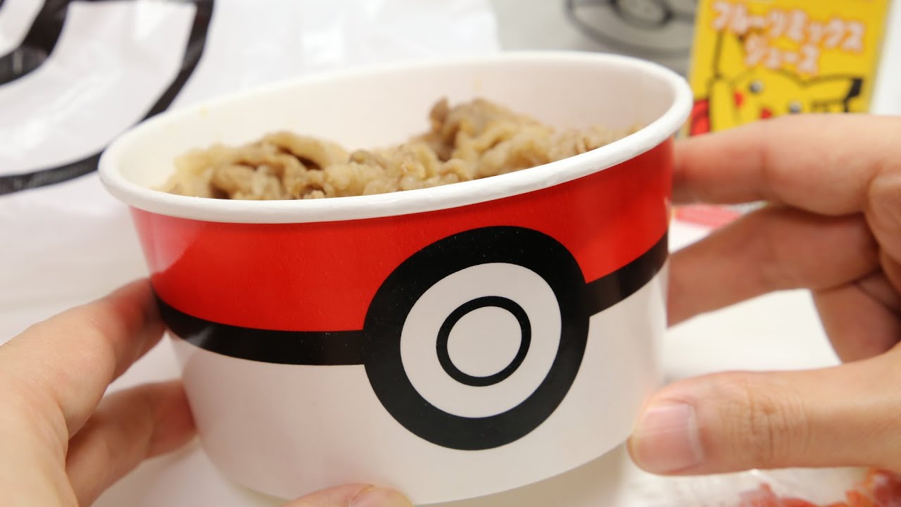 Pokemon + Yoshinoya Gyudon Beef Bowl = Pokemori