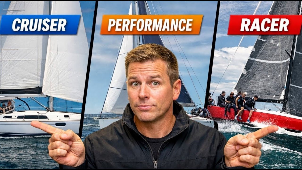 Sailboat Types Explained: Cruiser vs Performance Cruiser vs Racer!
