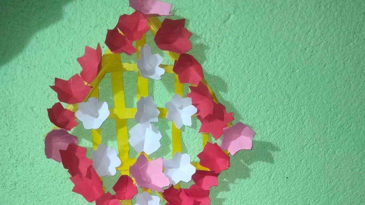 Beautiful flowers wall hanging || 