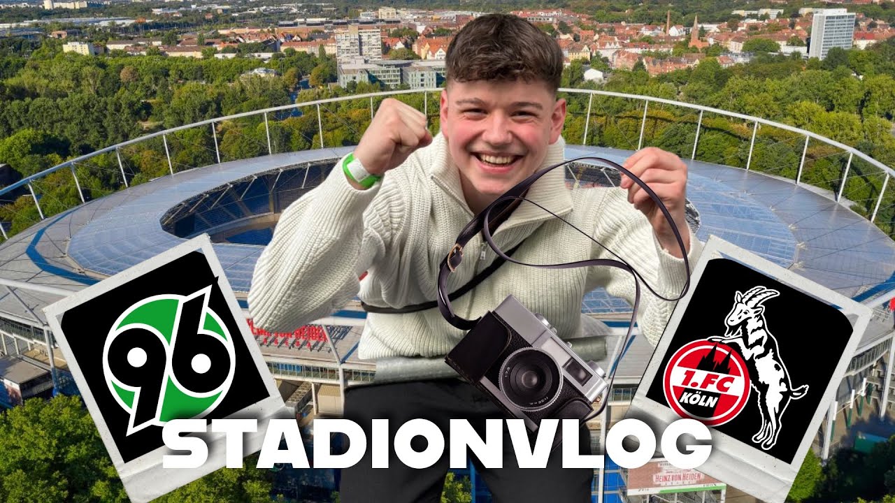 Kölner Invasion 🫣 + TRAUMTOR zum Sieg 😍🚀 | HANNOVER 96 VS 1.FC KÖLN STADIONVLOG