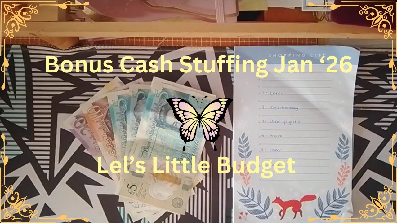 End of Month Bonus Cash Stuffing, January 2026