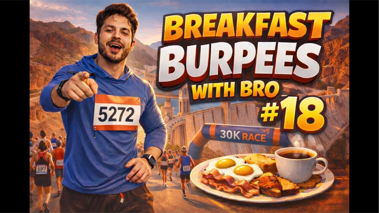 Breakfast Burpees with Bro #18 🥞 🏃 🏃‍♀️ 🏃‍♂️