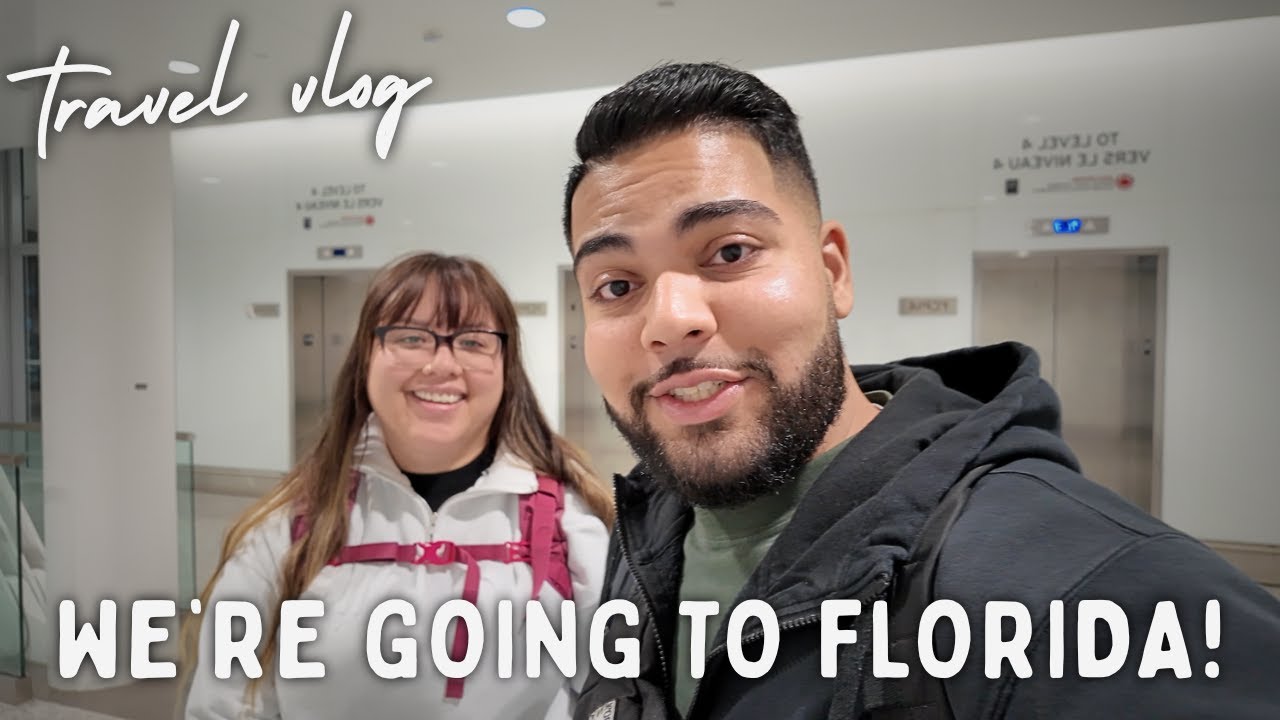 Our Florida Trip Begins! 🇺🇸 | Travel Day to Orlando | A&J Adventures