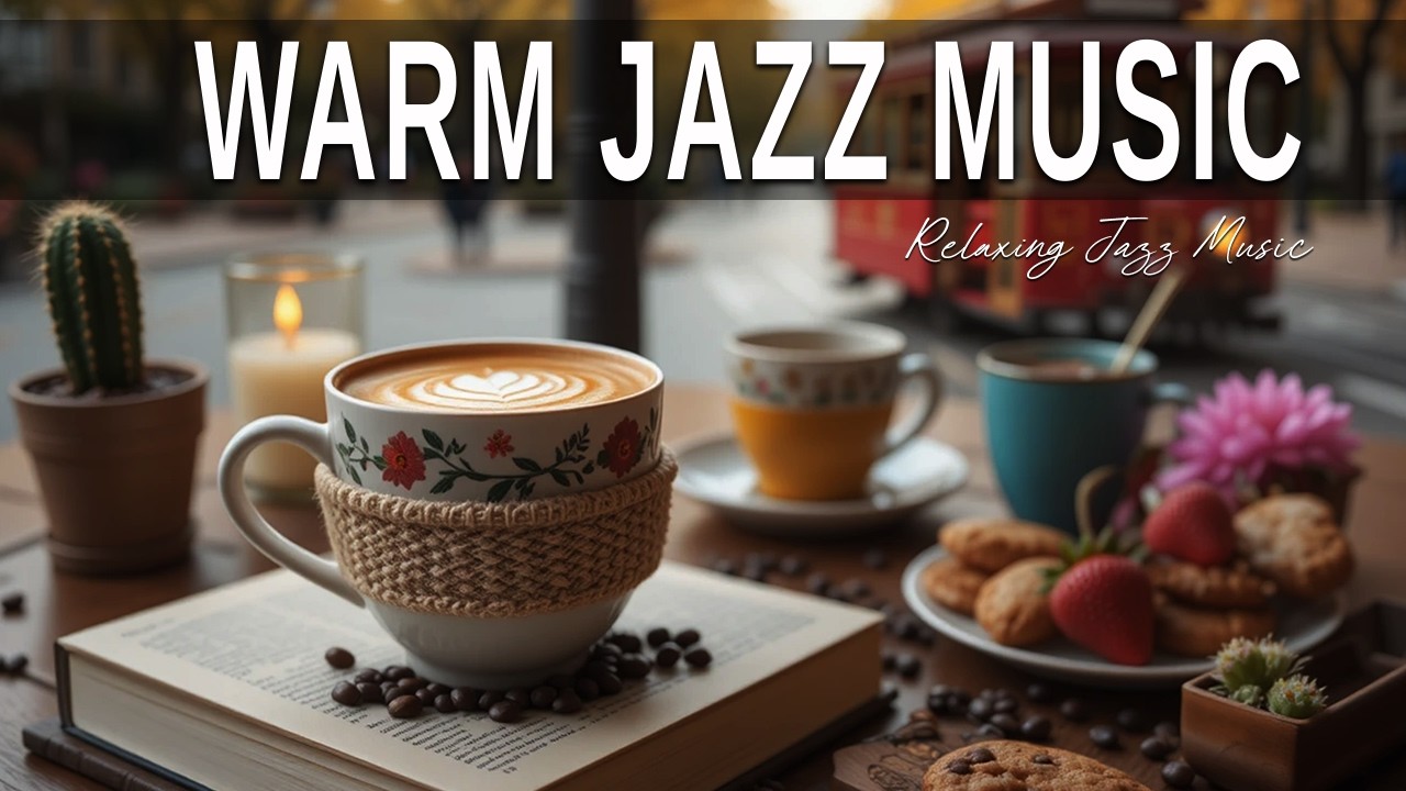 Warm Jazz Music ☕ Bossa Nova background for Great Moods, Stress Relief & Relaxing