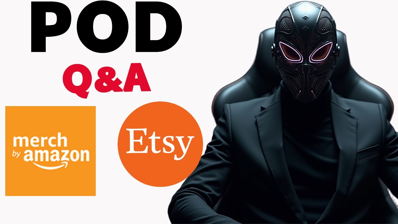 POD Q&A And Motivation Etsy Merch By Amazon