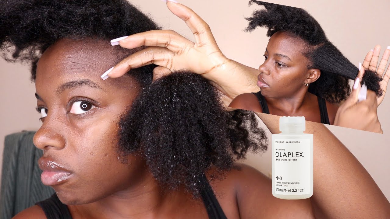 Will Olaplex TRANSFORM My 4C Natural Hair? First Impressions