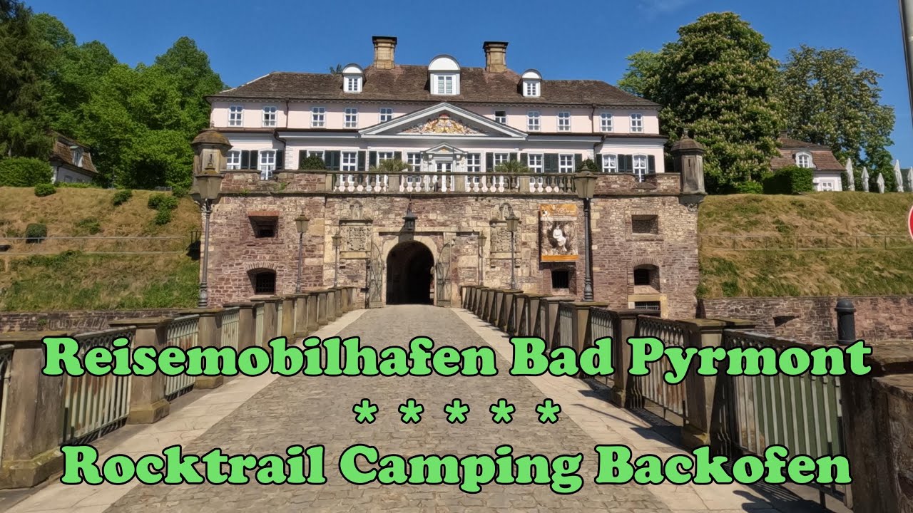 Reisemobilhafen in Bad Pyrmont - Rocktrail Camping Backofen #wohnmobilstellplatz #camping #backofen