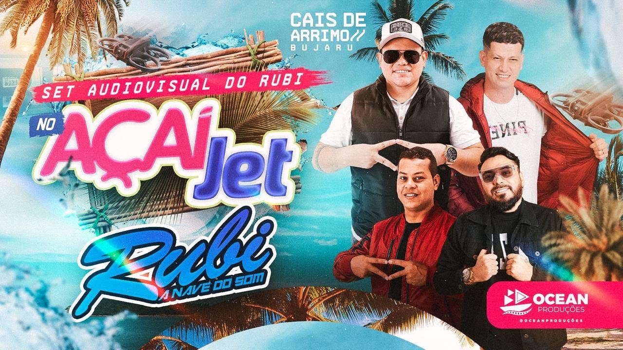 SET 4K RUBI A NAVE DO SOM NO A&Ccedil;A&Iacute; JET 2025 EM BUJARU (AUDIOVISUAL)
