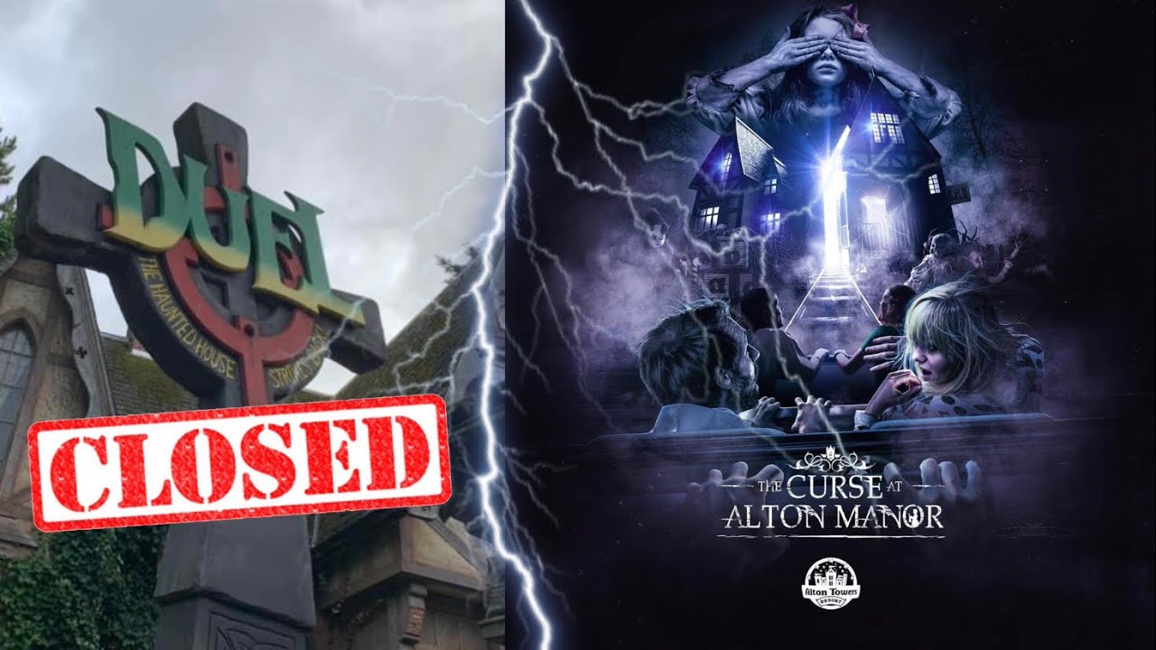 DUEL Alton Towers New Name!-The Curse At Alton Manor!