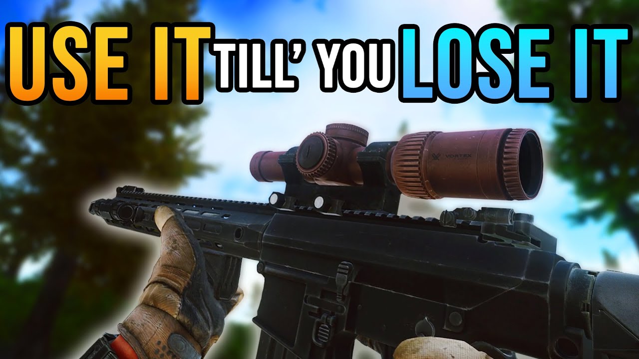 The SR-25 is NUTS! - Use it Until You Lose it Ep.1 - Escape From Tarkov