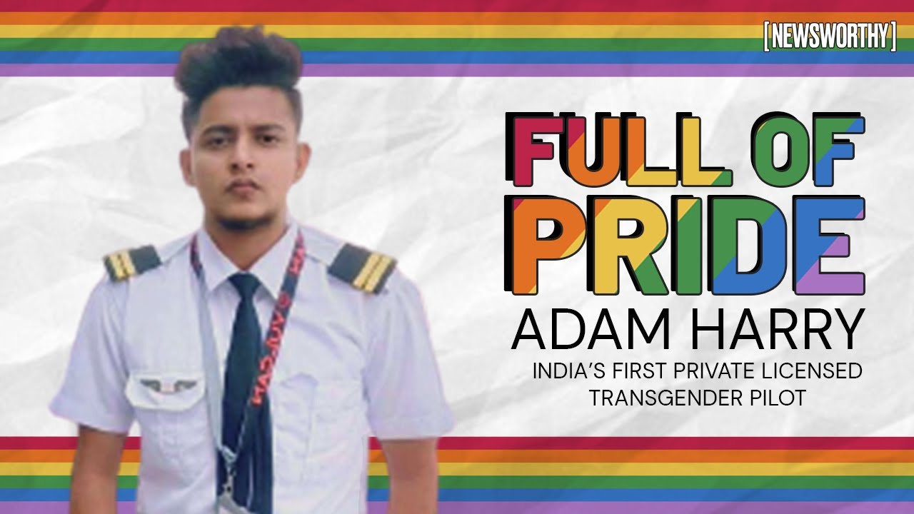 #shorts #pride Champions I Adam Harry, India&rsquo;s first private licensed transgender pilot