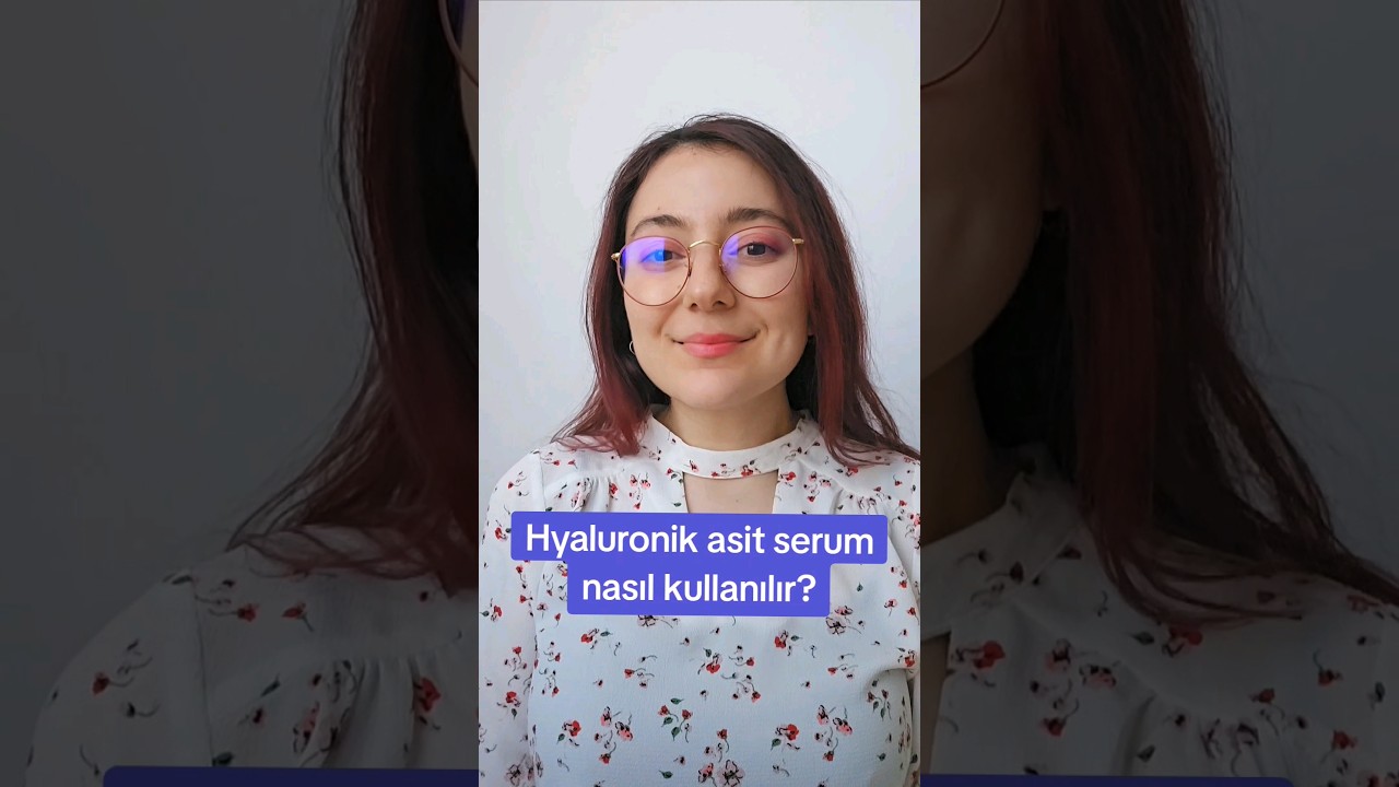 Hyaluronik asit serum nasıl kullanılır? 🌊 #skincare #kozmetik #hyaluronicacid #ciltbakımı