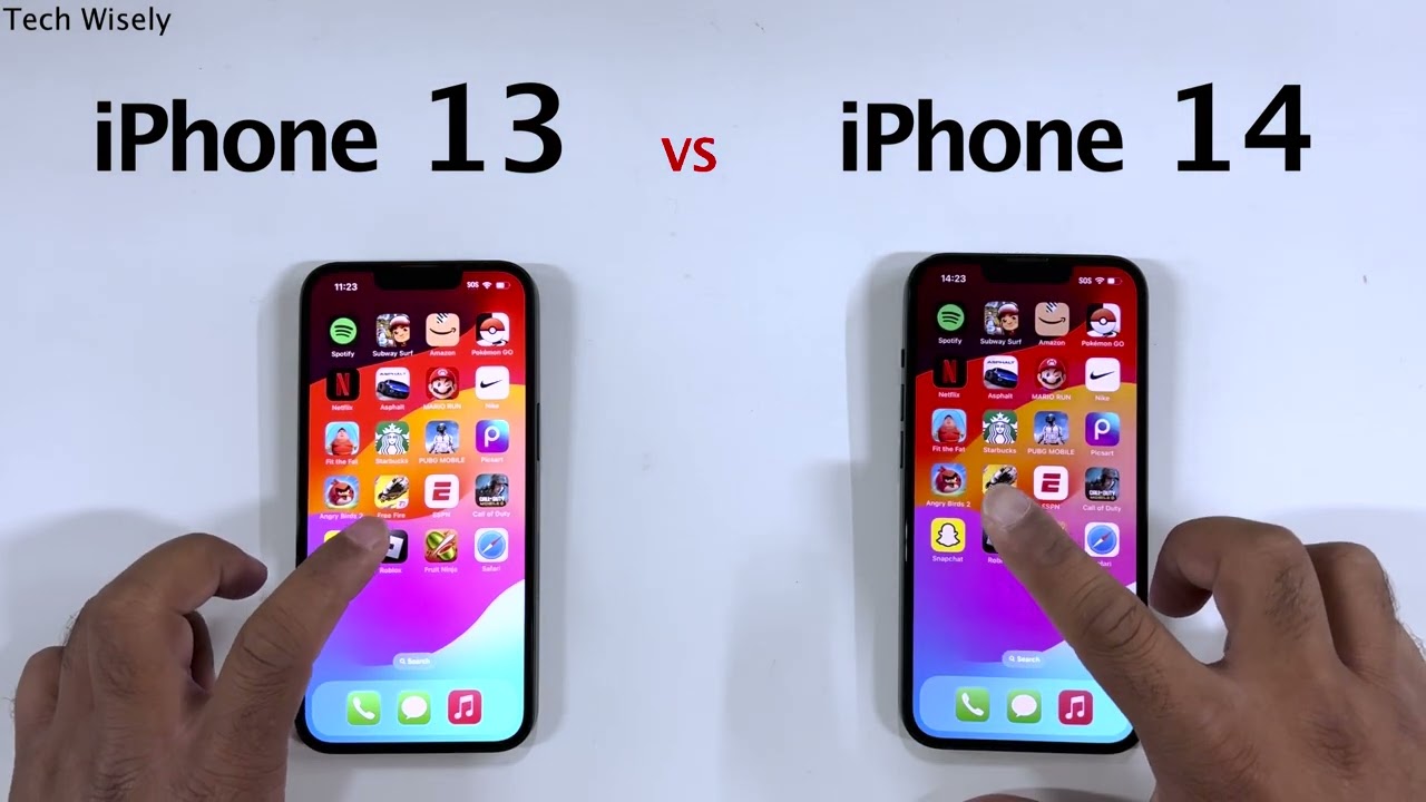 iPhone 13 vs iPhone 14 - Speed Performance Test