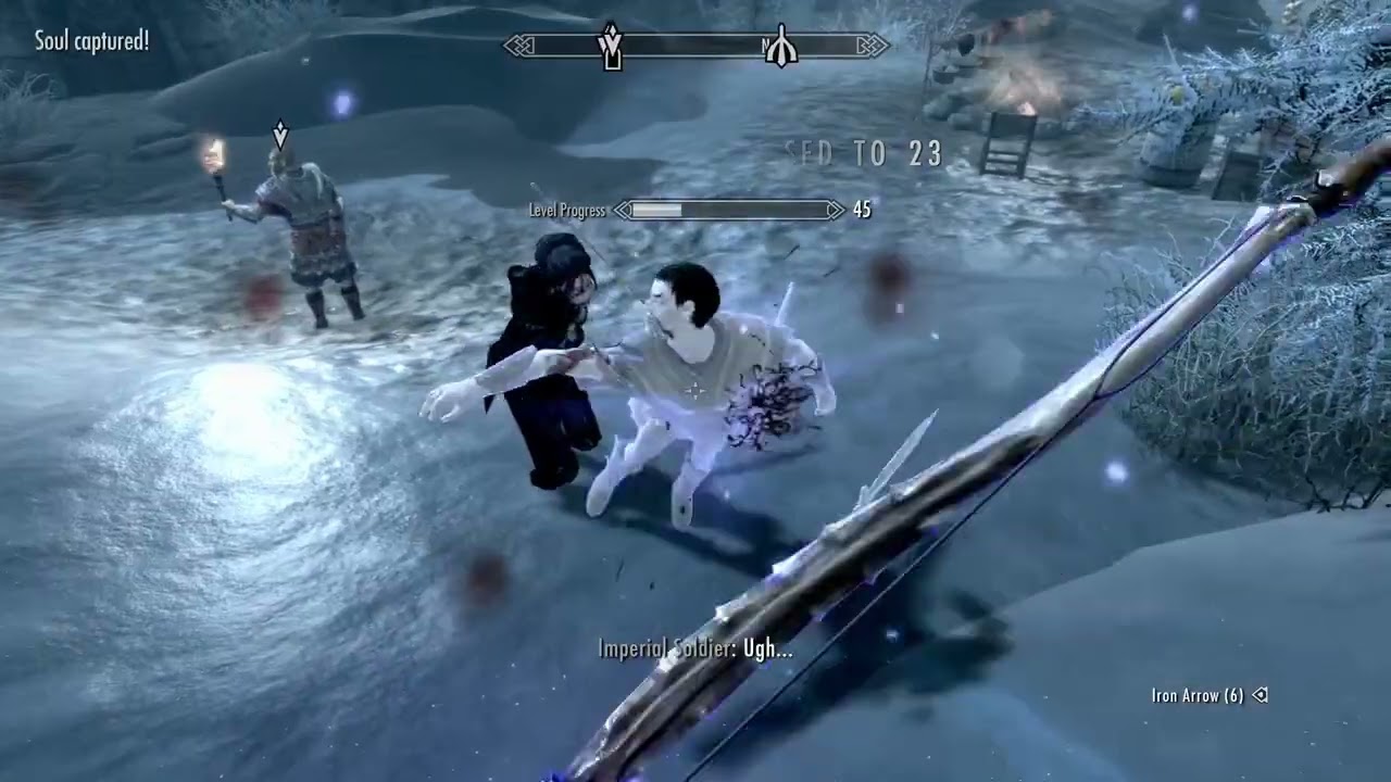 Modded Skyrim gameplay 