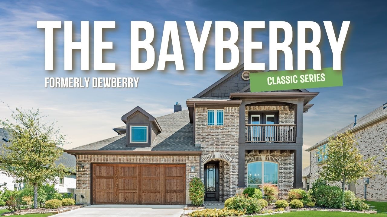 Dewberry Floor Plan | Classic Series | New Homes in DFW | Bloomfield Homes