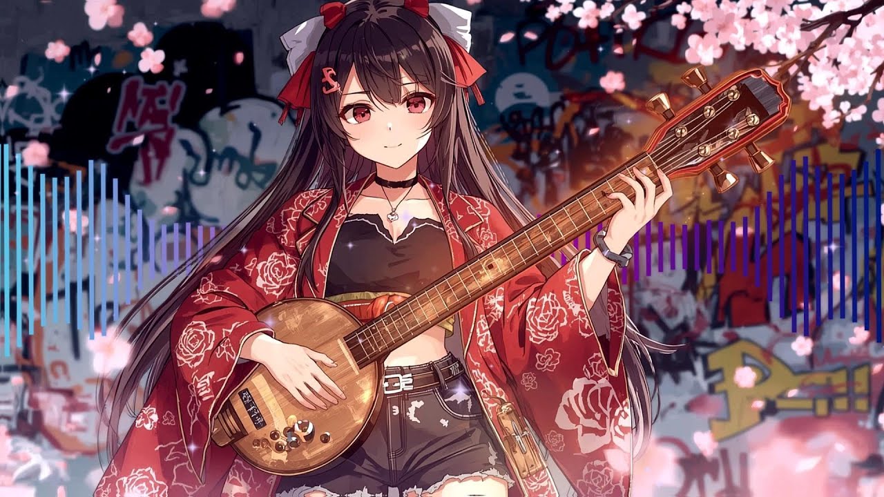Kawaii Rebel Beats ♫ R&B ♫ Rap ♫ HipHop ♫ 1 Hour Shamisen Music 2025