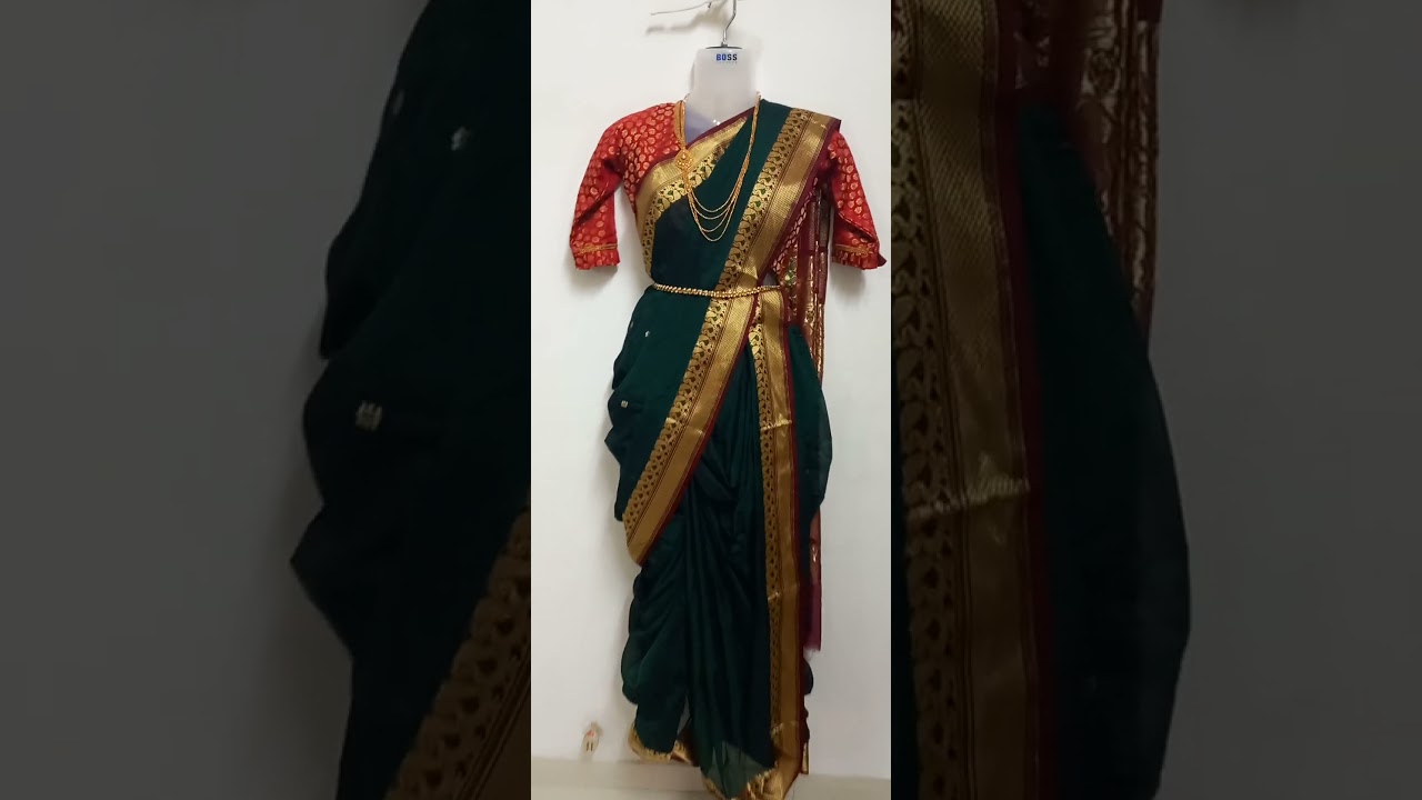 Saavi Nauvar Saree | Bramhani Nauvar Saree | Contact for Stitching 9860032303 |