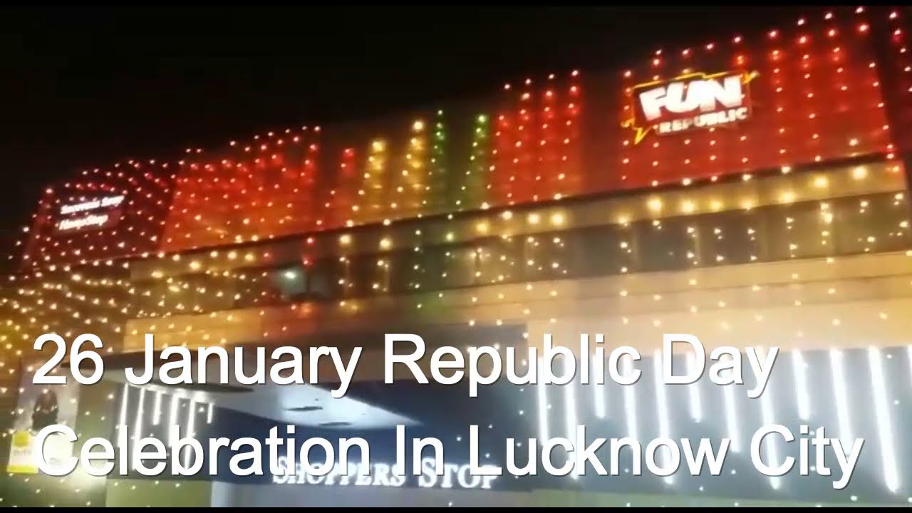 26 january republic day celebration in lucknow city