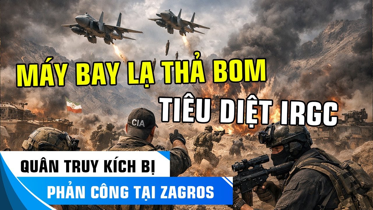 PHẢN CÔNG TẠI ZAGROS: CIA NHẬP CUỘC TRỰC DIỆN – MÁY BAY LẠ 