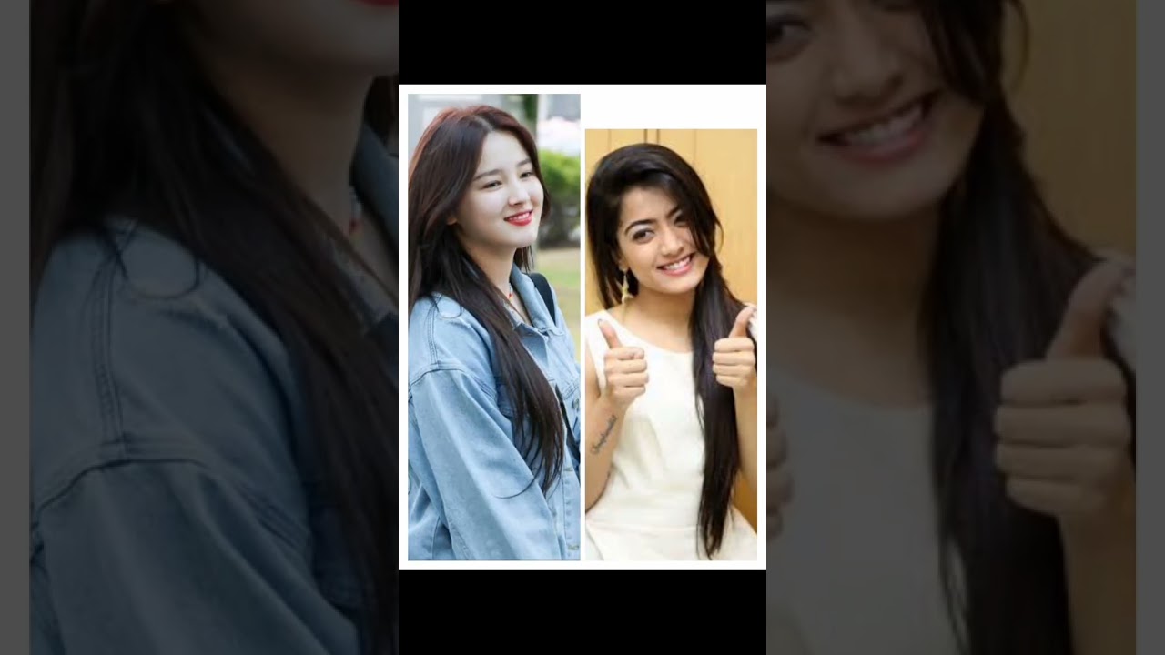 rashmika mandanna vs Nancy momoland , Indian actress international actress actress, #rashmika