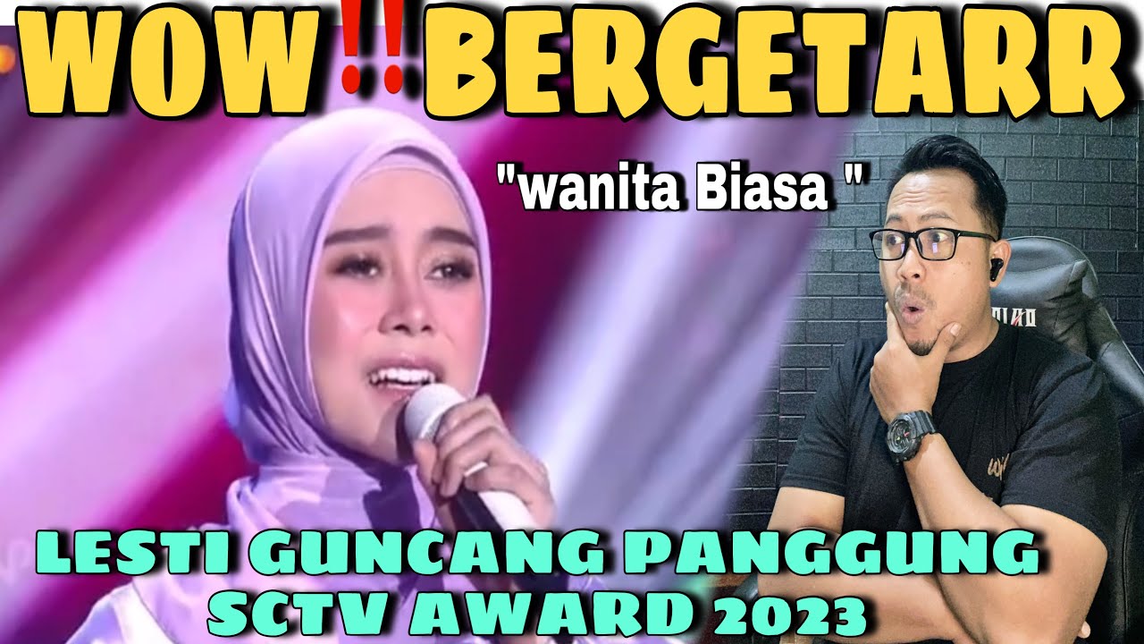 LESTI GUNCANG PANGGUNG SCTV AWARD 2023 - WANITA BIASA - MENGGELEGARR