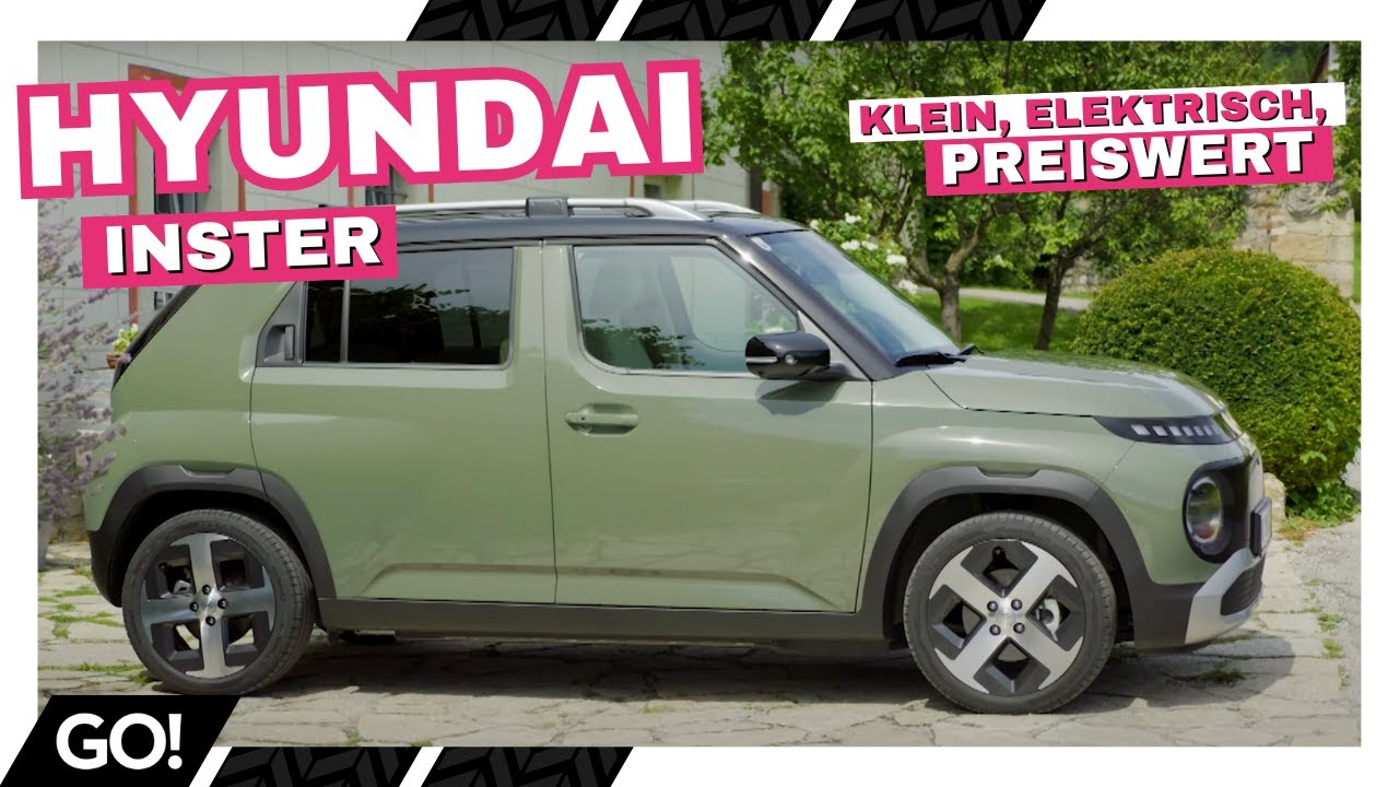 Der coolste Mini-Stromer 2025? - Der neue Hyundai Inster