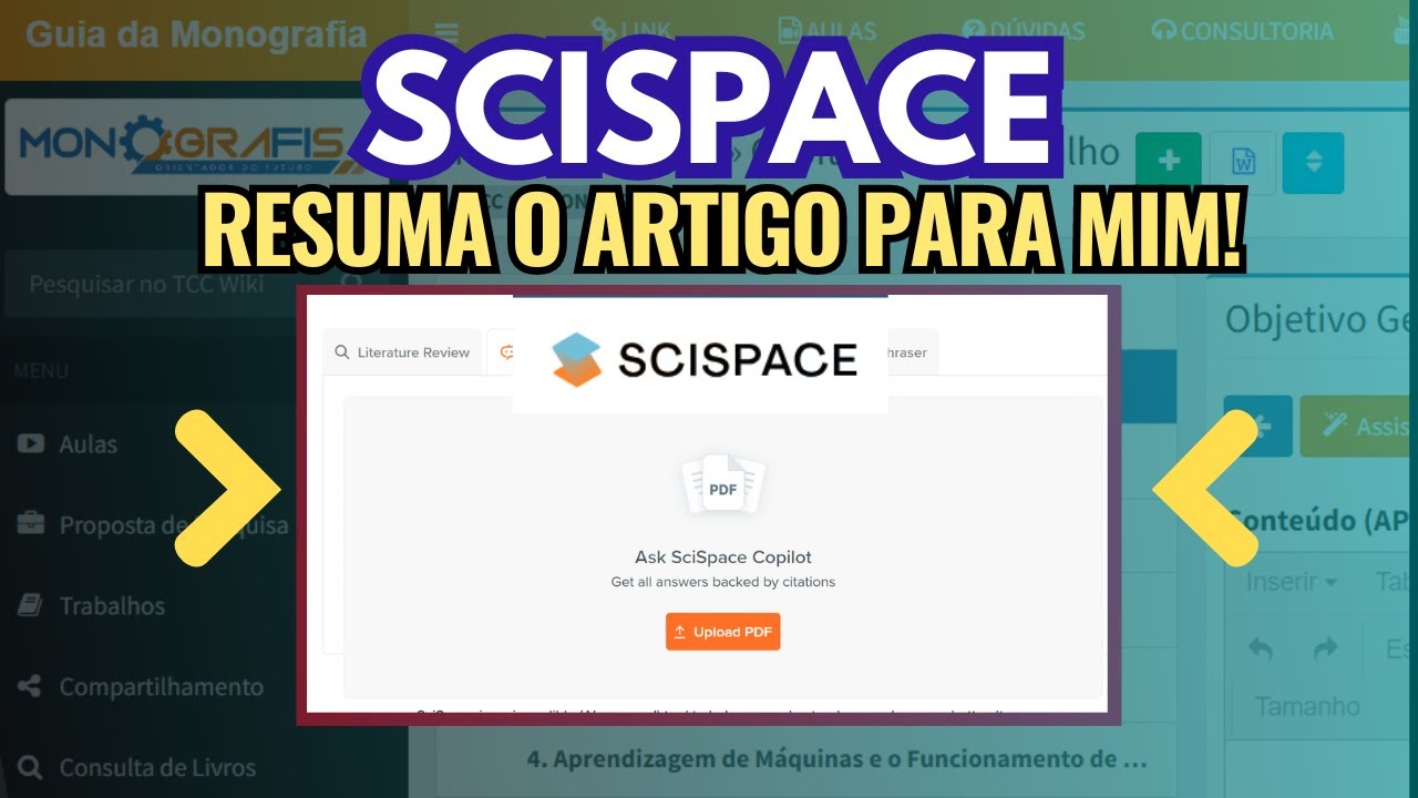SciSpace: Faça horas de pesquisa de ARTIGOS CIENTÍFICOS em minutos