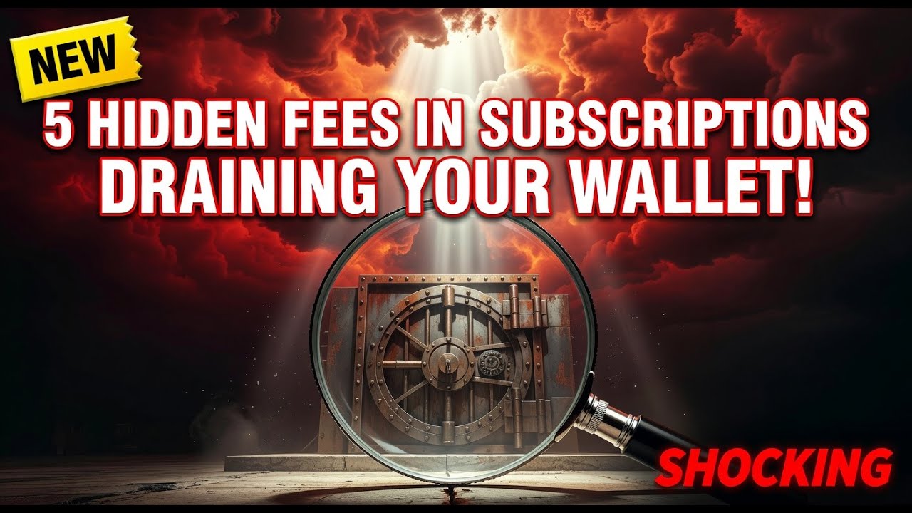 5 Hidden Fees in Subscriptions Draining Your Wallet!