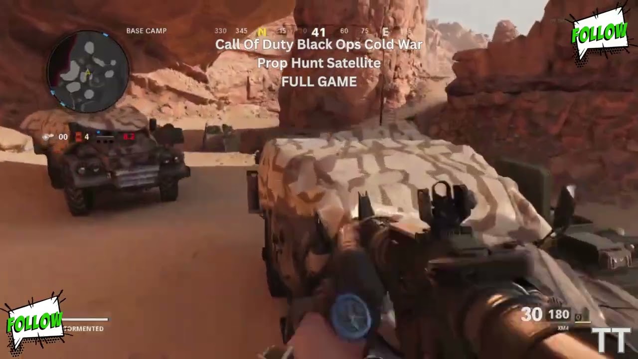Call Of Duty Black Ops Cold War Prop Hunt Satellite FULL GAME [Tina Tormented] COD Gameplay