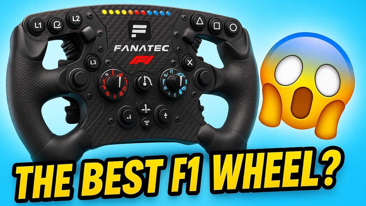 I Tested the Fanatec ClubSport F1 Wheel… and I Wasn’t Ready 😱