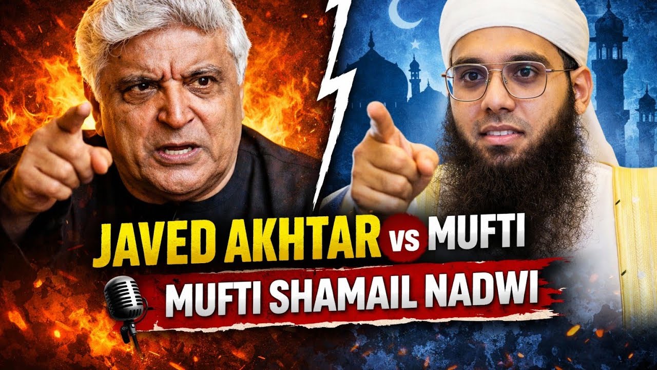 Does god exist? Javed Akhtar vs Mufti Shamail Nadwi #contingency_argument #God #Rationality 