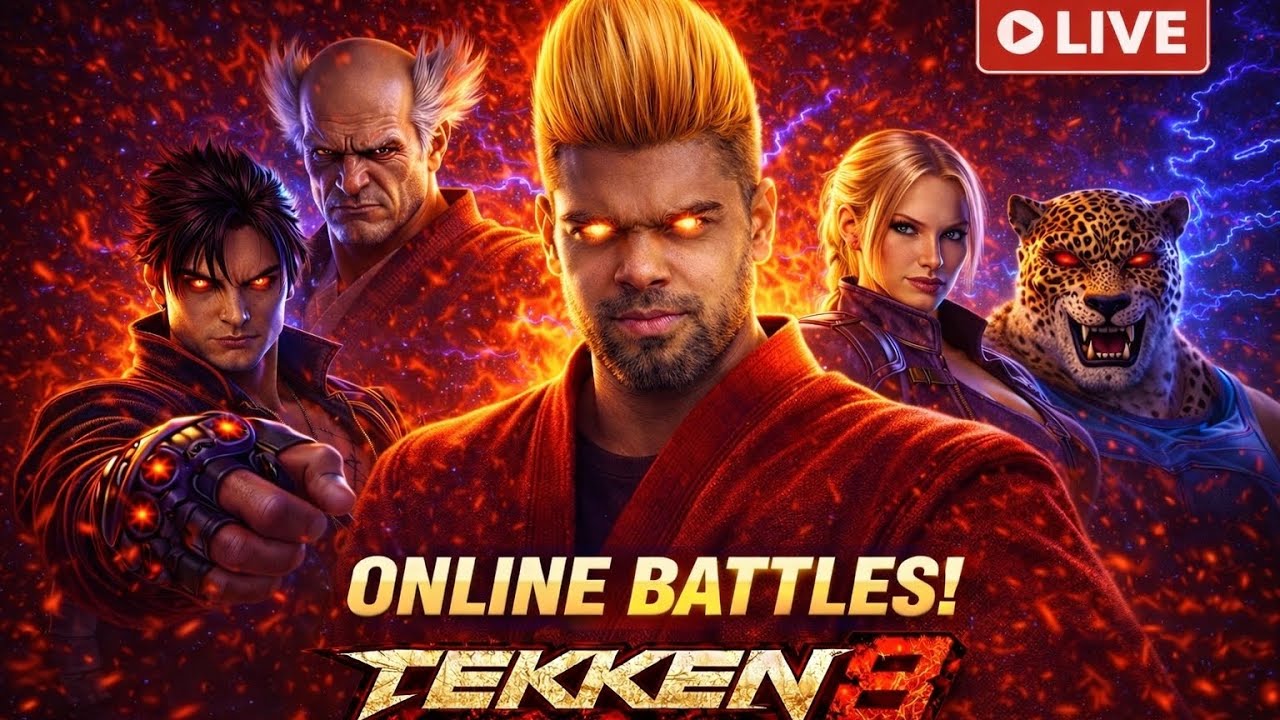 🔴 Tekken 8 Online Nonstop Action Season 3 Live | Nonstop Online Ranked Battles (No Commentary