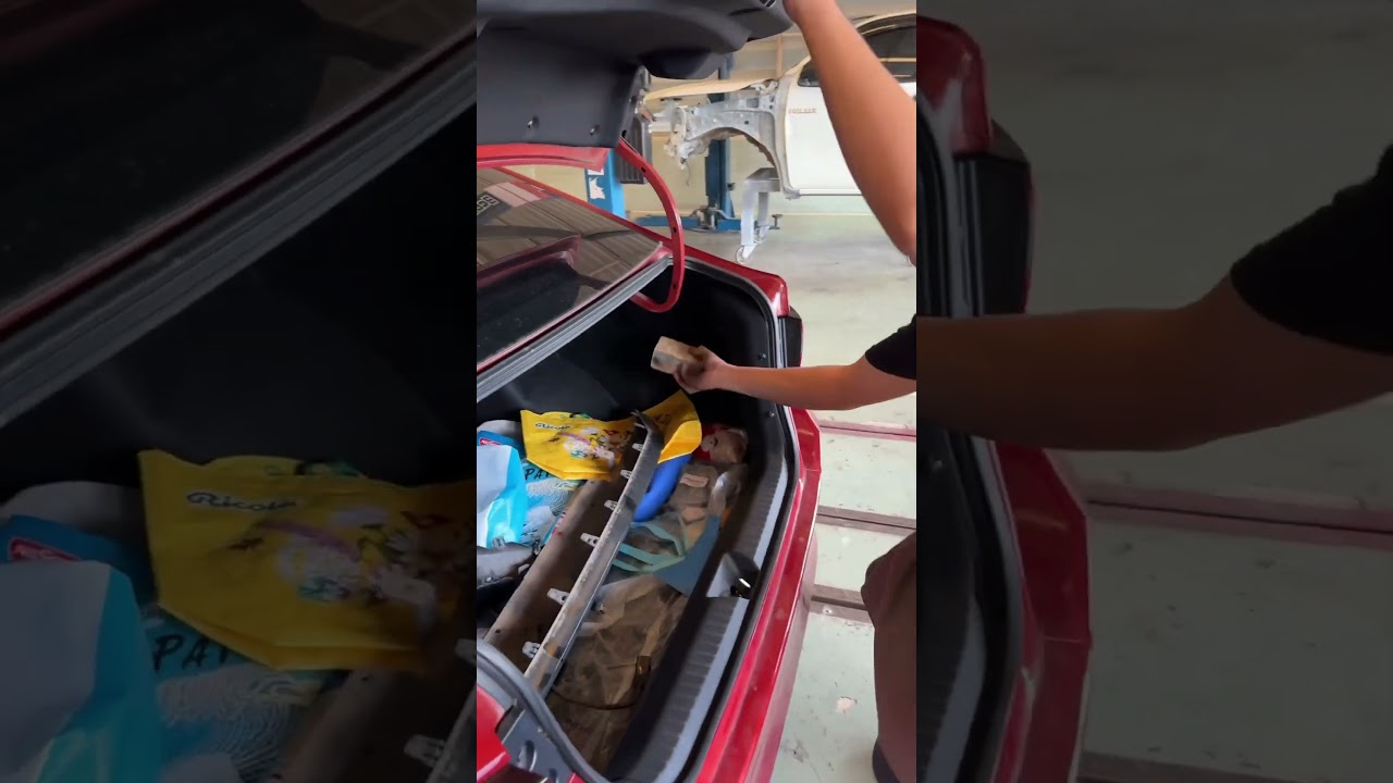 How to Align a Crooked Trunk Perfectly #carrepair #ซ่อมรถ