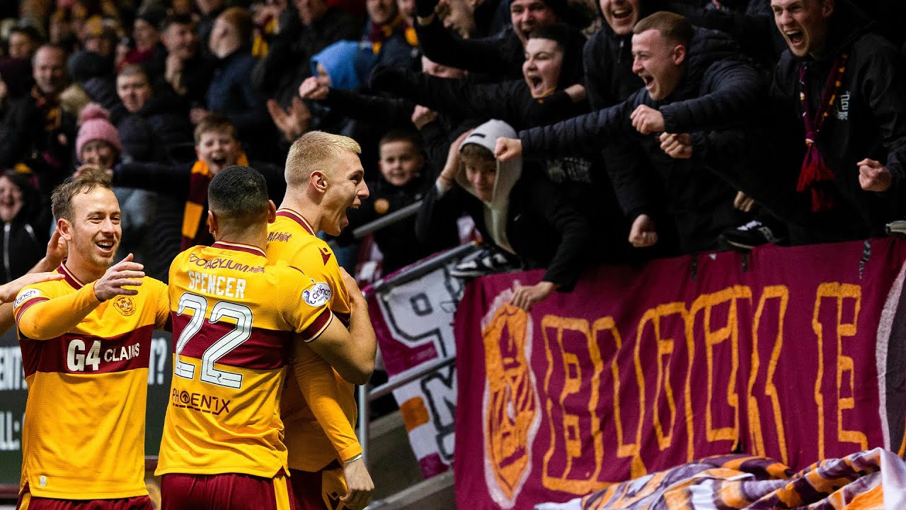 Another late moment in ML1 // Motherwell 3-3 Dundee