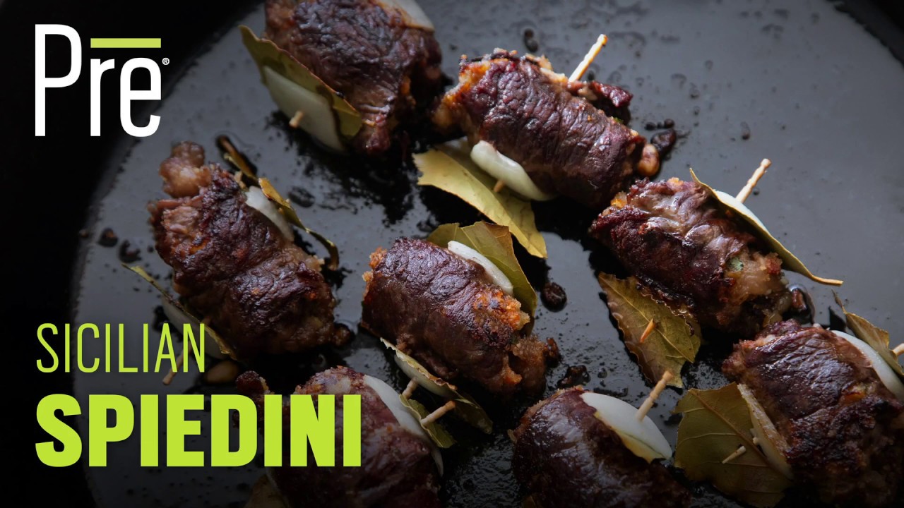 Holiday Appetizer: Sicilian Spiedini with Pre Chuck Roast