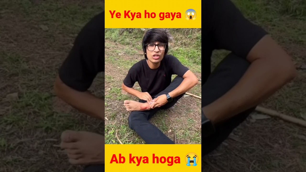 Sourav Joshi ko Snake Bite ho gaya 😭😱 #shorts #viral