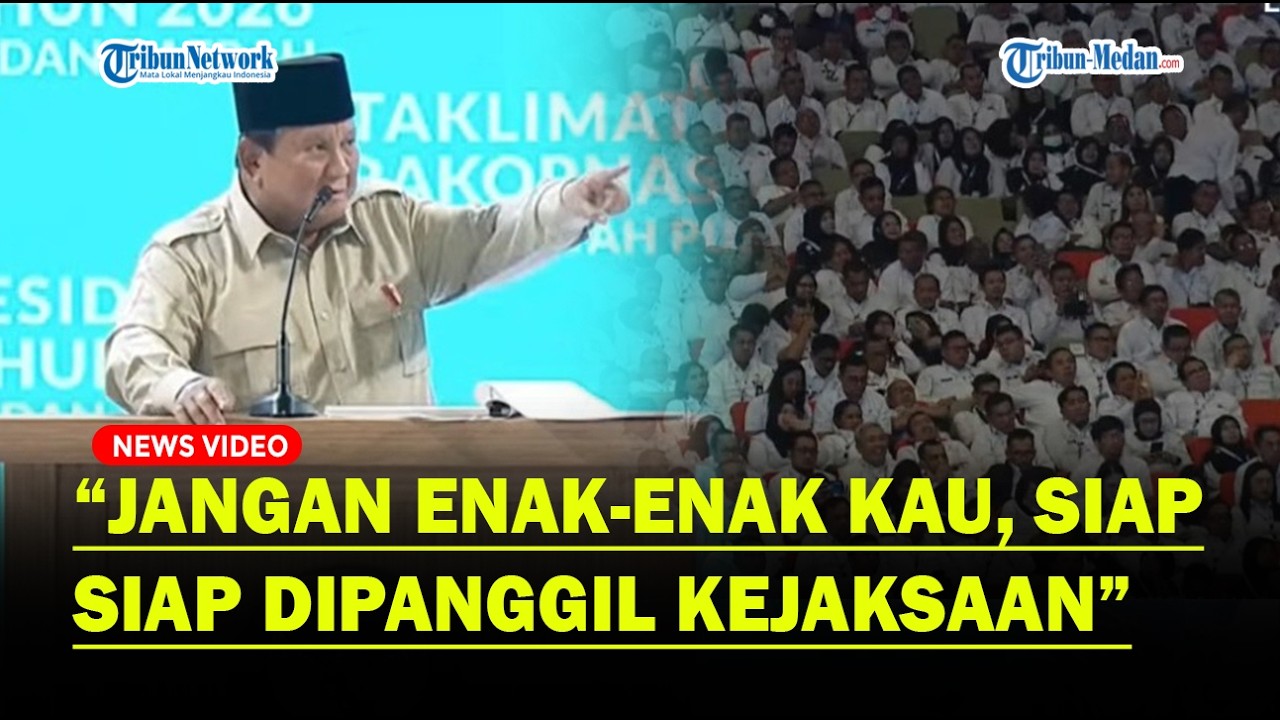 PRABOWO Ancam Bos BUMN yang Dulu: Jangan Enak-Enak Kau, Siap-Siap Dipanggil Kejaksaan