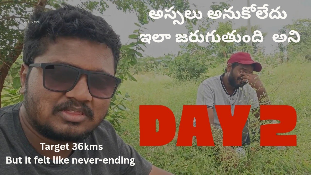 Day 2 | 36 KM PADAYATRA | But it felt like NEVER ENDING 😵‍💫 | KALYAN BACKPACKER