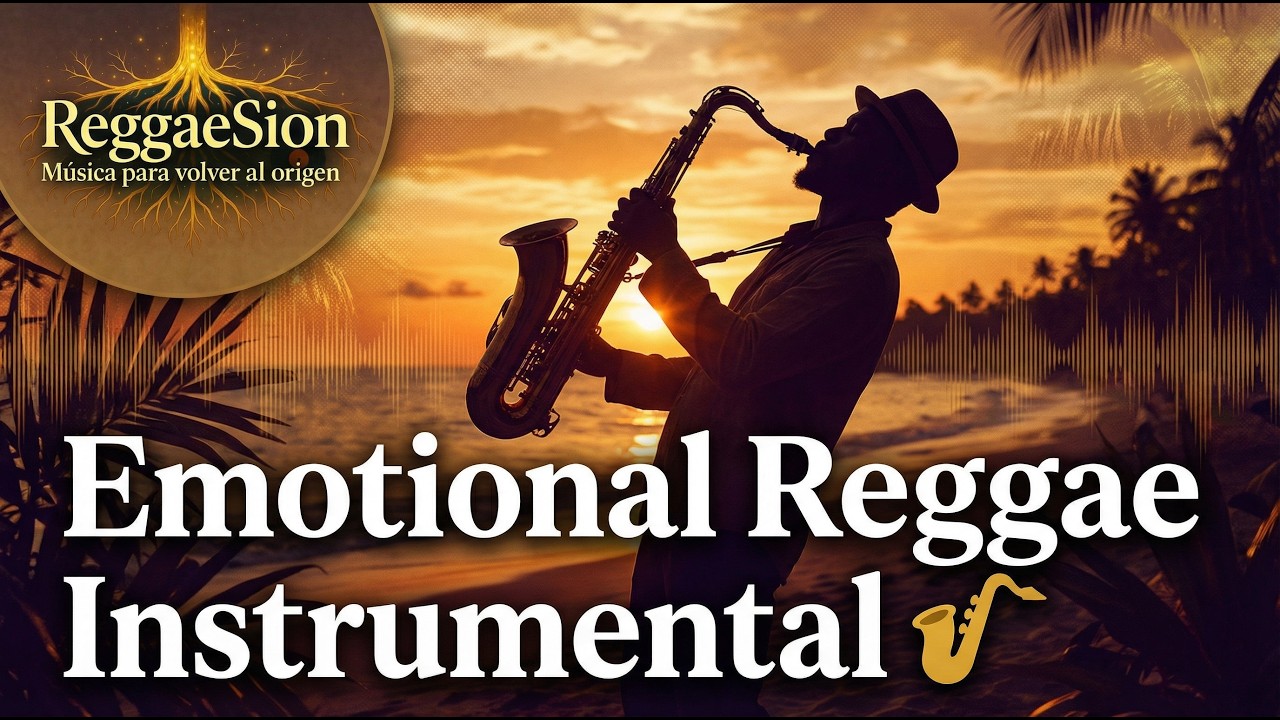 Emotional Reggae Instrumental 🎷 Música para Reflexionar y Sentir (Soulful Vibes) | ReggaeSion