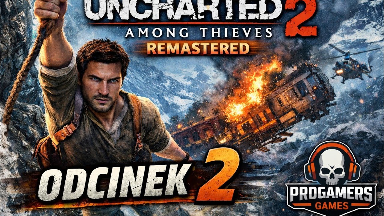 Uncharted 2 Among Thieves Remastered Odc.2 ( Gameplay PlayStation 4 Slim ) * Drake kontynuacja *