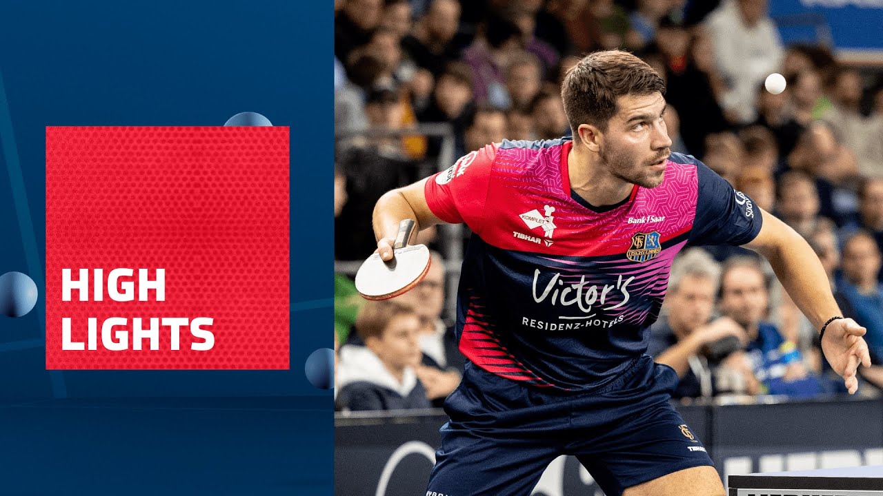 Highlights Pokal-Halbfinale Simon Gauzy vs. Patrick Franziska