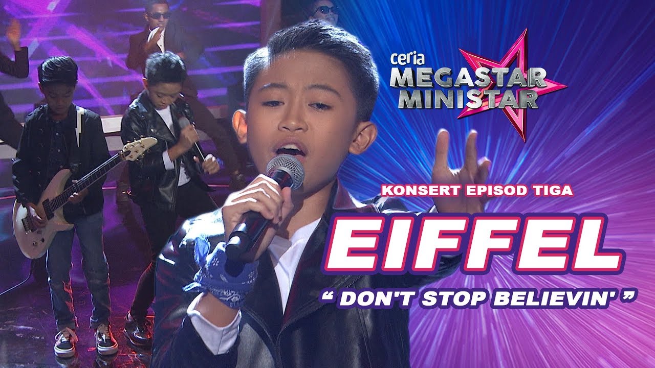 Persembahan Hebat Eiffel Dengan Don't Stop Believin' | Journey | Ceria Megastar Ministar