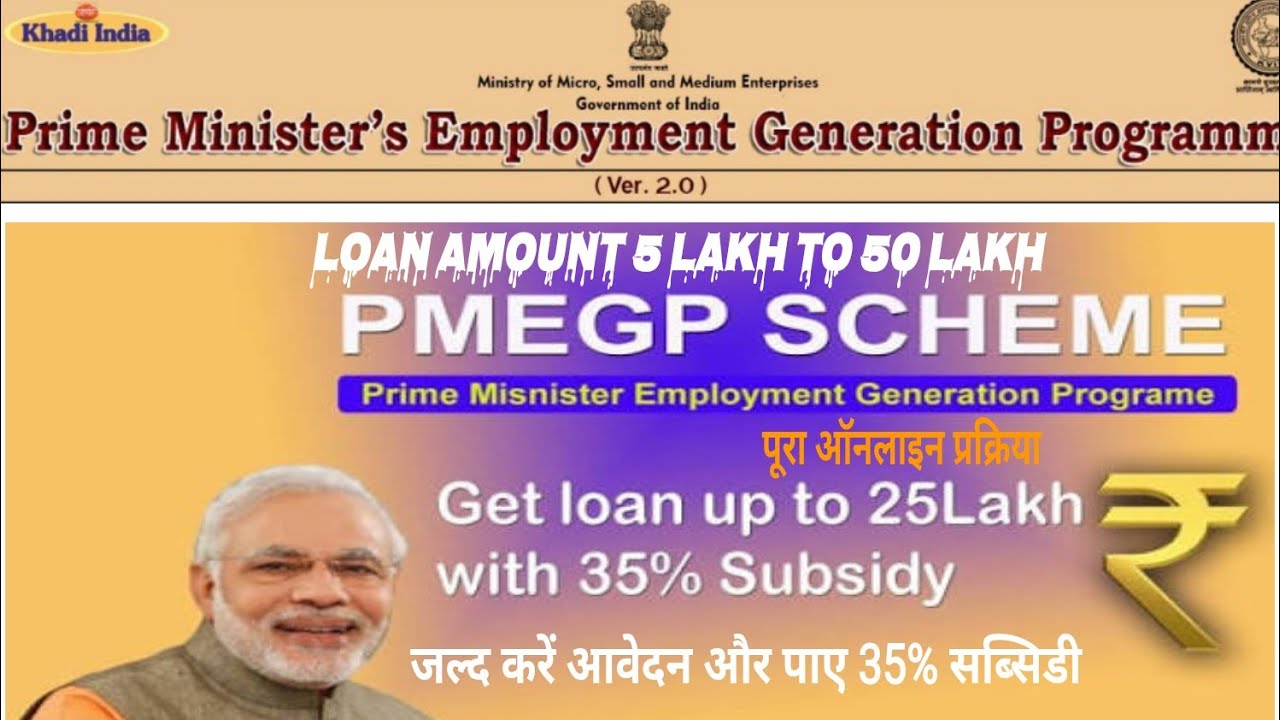PMEGP Loan 2026: Get Up To ₹50 Lakhs! (New Rules!)