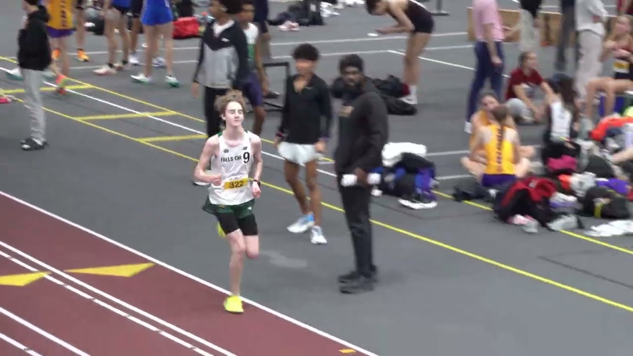 2026-02-04 Nat Dist Indoor Champs Boys 3200m Patrick & Drew