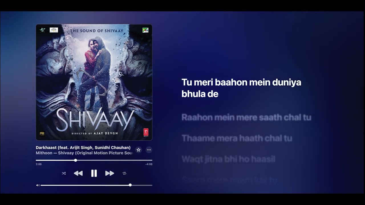 Darkhaast - Mithoon ft. Arijit Singh & Sunidhi Chauhan (Lyrics)